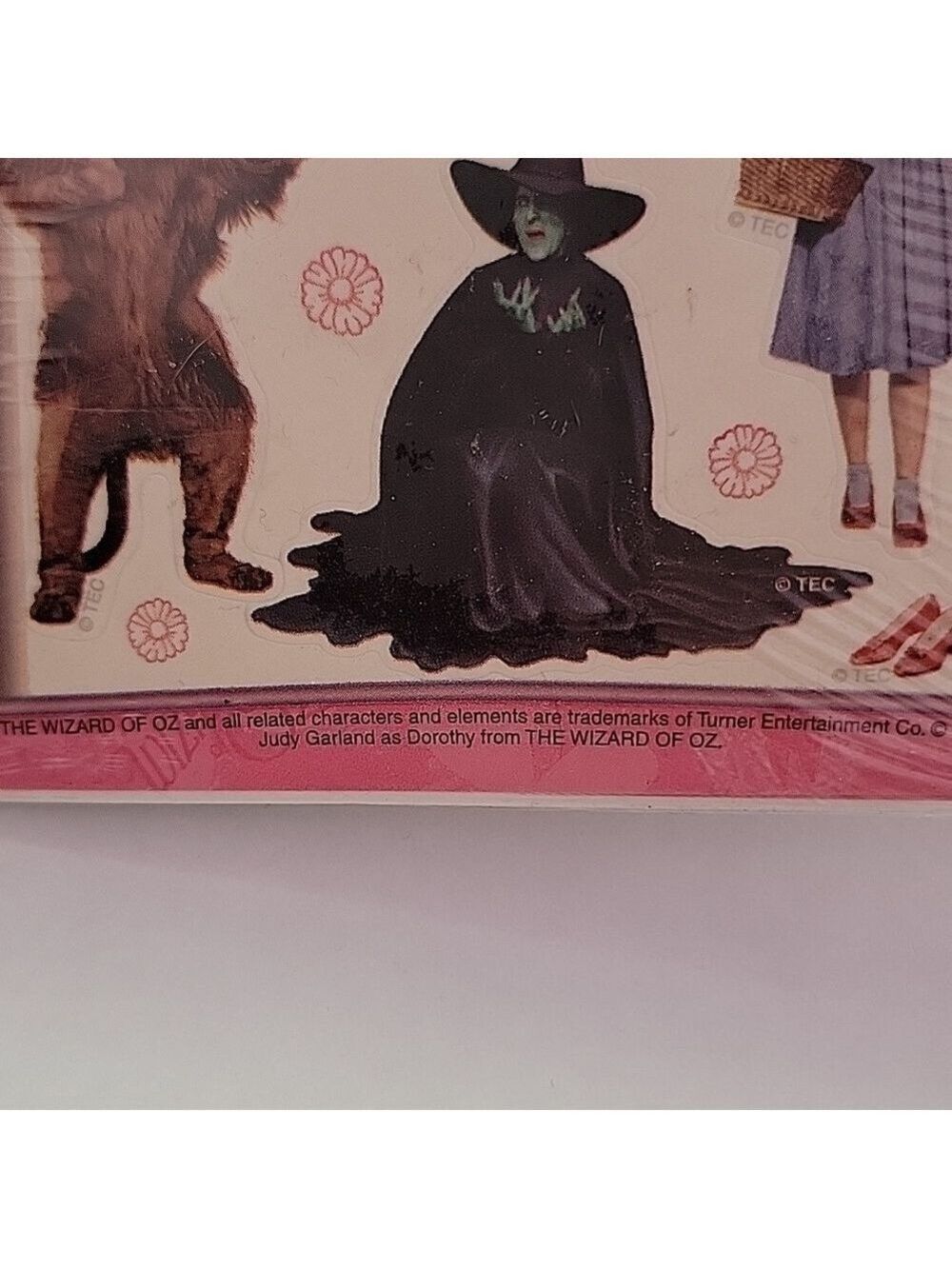 Vintage Wizard of Oz Stickers 1999 STILL SEALED IN PACKAGE - Picture 5 of 6